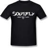 Мужская футболка Hsuail с логотипом группы Soulfly, черная, американский размер XL