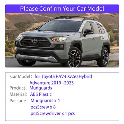 Для Toyota RAV4 XA50 Hybrid Adventure 2019~2025 Suzuki Across Брызговики Расширители крыльев Брызговик Спойлер Аксессуары