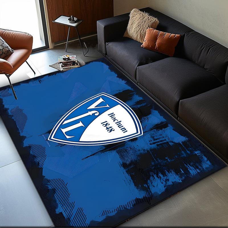 1PC rug Bochum Crest Carpet, Chair Rug,Area Rug for Office Bedroom living rooms bedroom, Doormat decor Christmas fan gifts