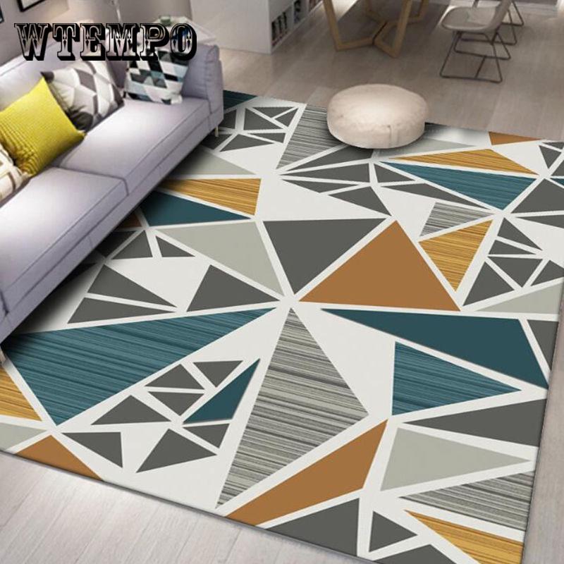 Современный металлический ковер геометрические ковры для спальни для гостиной, модный декор, коврики для гостиной