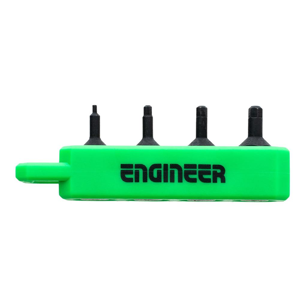 Engineer Hex Extra Short and Hexagonal Set, 0.89, 1.5, 2, 2.5mm Widths, DH-302