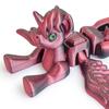 Yousheng 3D-печатная фигурка летающей лошади, подвижные суставы, статуэтка крылатого пони, игрушка-антистресс, развивающая модель животного, украшение