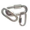 Соединительный крюк нержавеющая сталь соединительное кольцо быстросъемное звено цепи трек альпинизм карабин страховочная пряжка M4/6/8/10