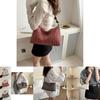 Stylish Retro Plaid Large Capacity Tote Bag For Women 2024 New Korean Trend