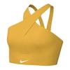 Solid Color Fixed Neck Strap Bra Women Underwear Yellow DO6892-752