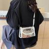 Весна/лето Новая мини-сумка через плечо для женщин Модный тренд Маленькая прозрачная сумка из ПВХ на плечо Роскошный дизайн сумки и кошельки