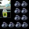 10PCS Clear Car Sunshade Kitchen & Home Sucker Suction Cup Hook Wall Hanger