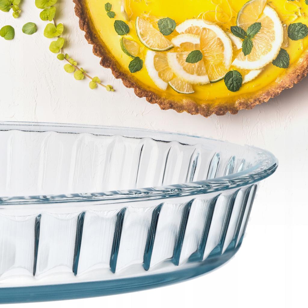 KADAX Forma Do Tarty Ciast Pizzy Żaroodporna 27cm