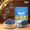 Калифорнийская сушеная Черника (150 г), Premium Dried Californian Blueberries,  Happilo