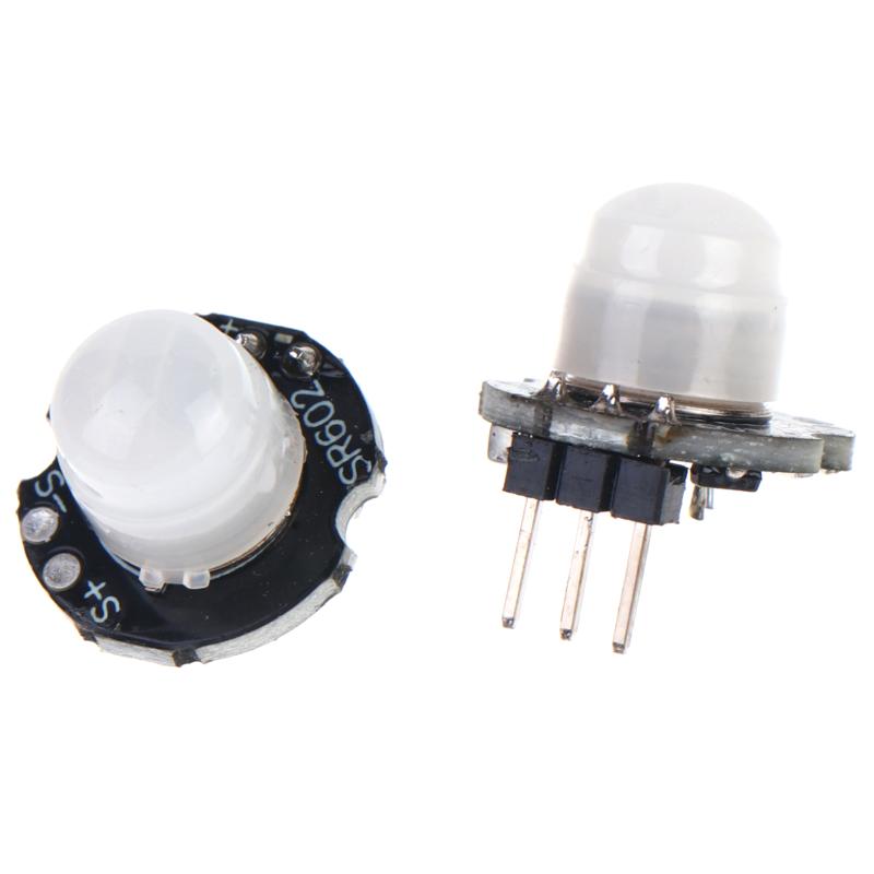 SR602 Mini PIR Human Motion Sensor Module 1/3/5Pcs High Sensitivity Low Power for DIY Automatic Door Bell Projects