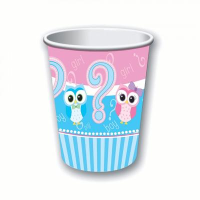 Bristol Novelty Чашки для определения пола (Пакет из 8)