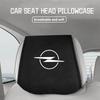Для Opel Стиль Автомобиля Замшевая Накладка На Спинку Сиденья Подушка Подголовника Пылезащитная Накладка Аксессуары OPC Astra J H G K Insignia Corsa D B E