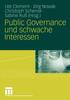 Книга Public Governance Und Schwache Interessen