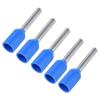 1000 шт. Изолированные наконечники Электрические штыревые обжимные клеммы 20 AWG Концевые соединители для проводов КомплектE7508 Синий