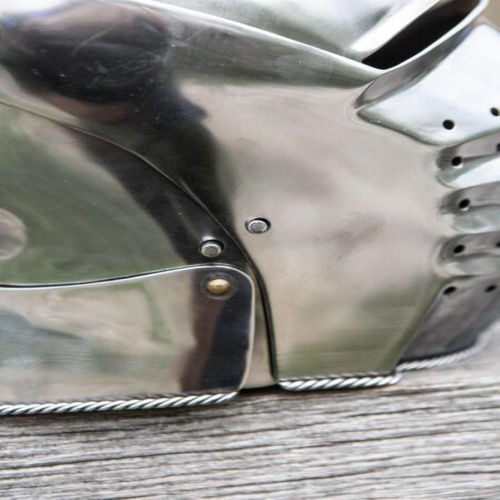 Gothic Knight Sallet Helmet Medieval Knight Warier Helmet SCA LARP Replica Helmet