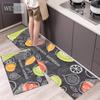 Набор ковриков для кухни в фермерском стиле 40X60CM 40X120CM, комплект из 2 предметов, коврик для ванной комнаты, нескользящий впитывающий моющийся коврик для дома