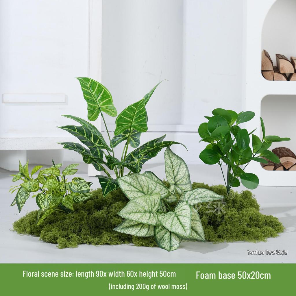 Bionic Fake Plants for Indoor Decoration: Living Room, Window Display, Under Stairs, Corner Arrangement.