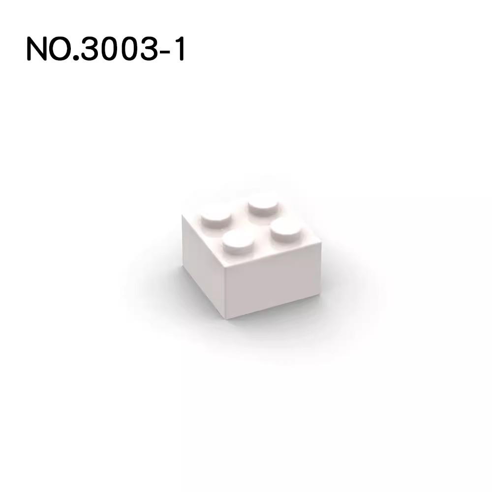 20 шт. Детали MOC 3003 Кирпич 2x2 Совместимые Кирпичики DIY Сборка Строительные Блоки Частицы Детская Головоломка Развивающая Игрушка Подарок