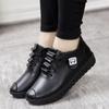 Fashion Women's Shoes Autumn and Winter Non-slip Trendy All-match Casual Leather Shoes