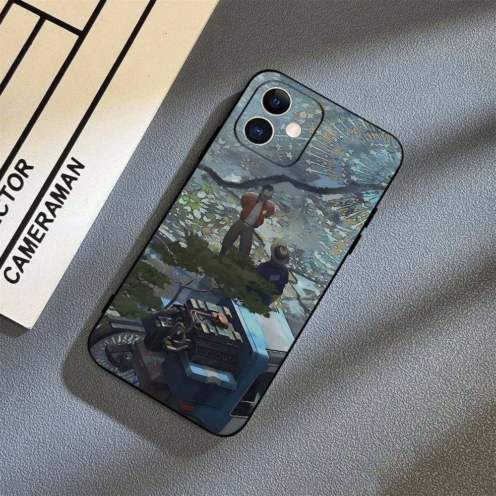 Чехол для телефона Game Disco G-ElysiumS Черный чехол для телефона для iPhone 17/16/15/13/14 Pro Max/ 11Plus/X/Xr/Xs Max 13mini