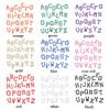 Mixed Iron-on Embroidery Alphabet Patch Garment Applique Clothing Stickers Letters Patches
