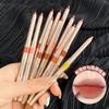 Han Qian Waterproof Rotating Lip Liner Pen - Precise, Non-Stick, Long-Lasting Lipstick Pencil 