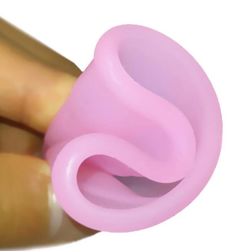 Многоразовая силиконовая менструальная чаша, мягкая женская гигиена, размер продукта M/L
