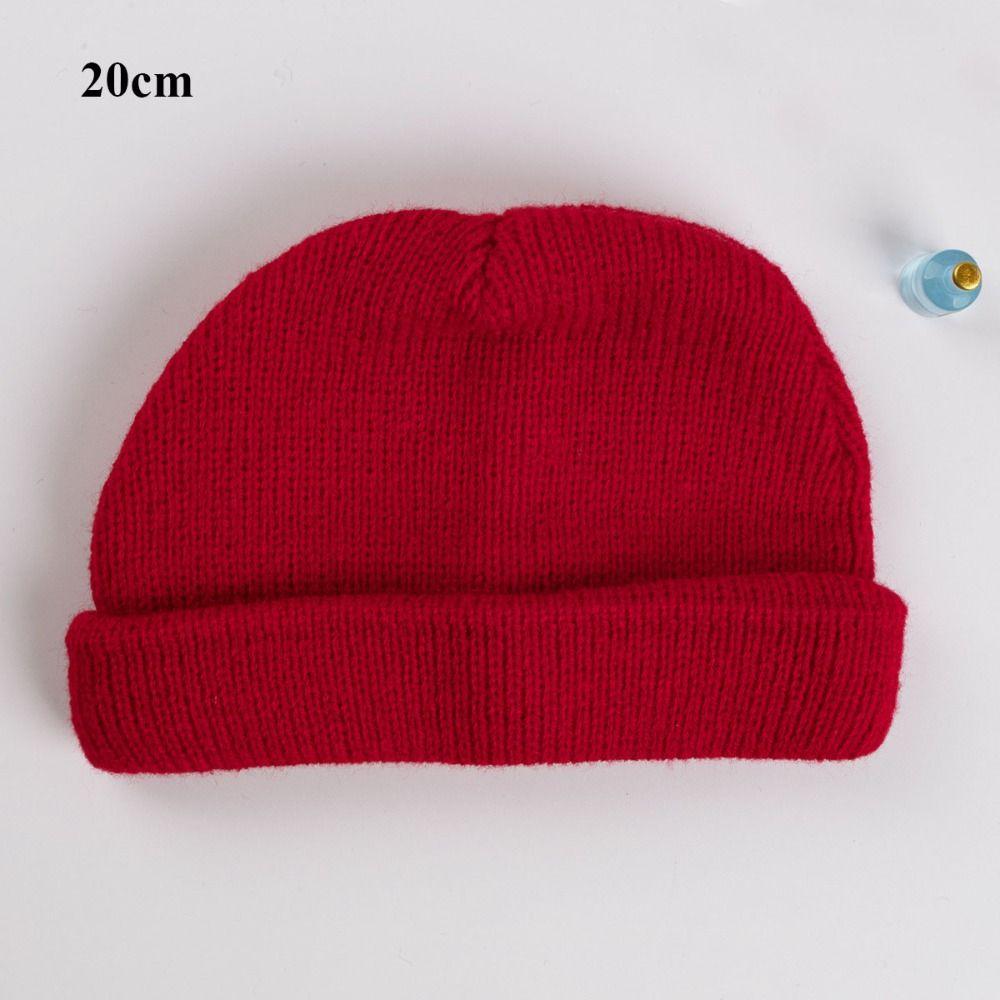 6 Colors Cotton Doll Hat Mini Animal Knitted Hat  For 1/11 Obitsu11 Dolls/1/12 BJD Dolls