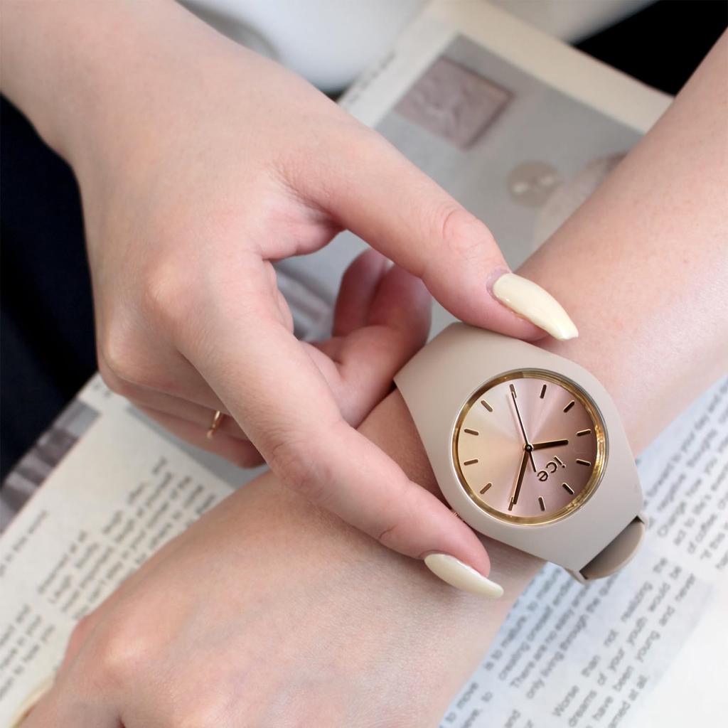 Авторизованные женские часы Ice-Watch 024984 ICE Sunset Warm Taupe Medium (40мм) 3-стрелочный