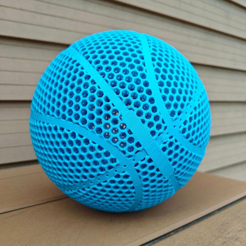 Norman 3D Printed Airless Hollow Basketball