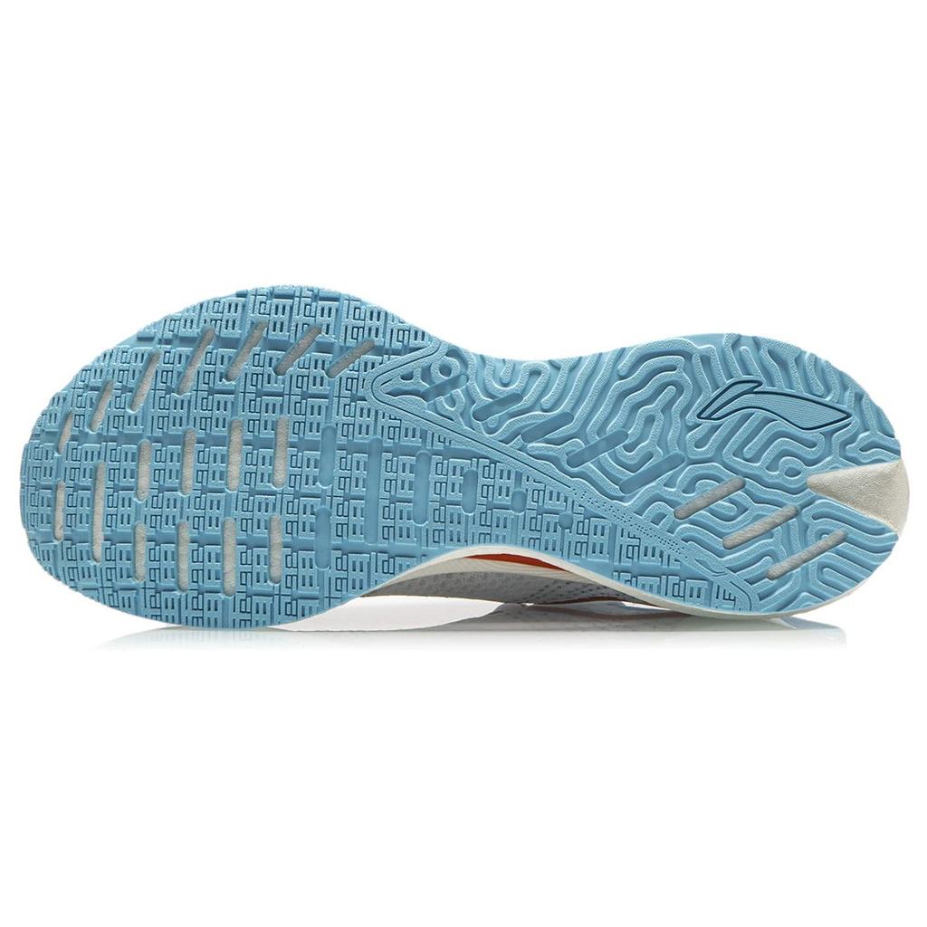 Li-Ning Кроссовки Essential Cushioning Non-Slip Durable Low-Toop для бега у мужчин белые синие желтые ARHR125-4