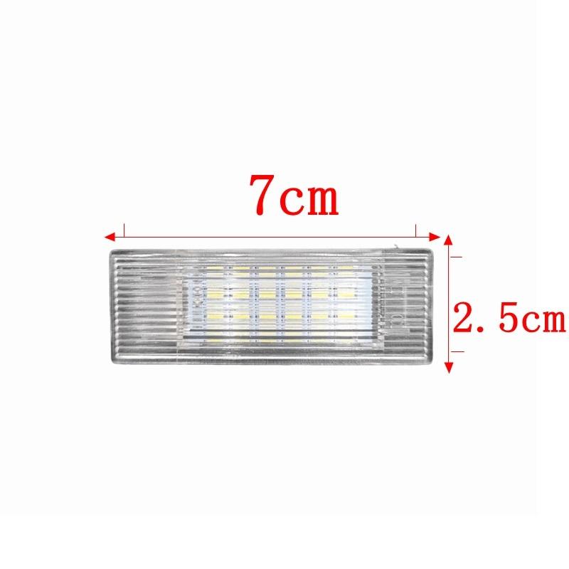 2x LED Door Courtesy Footwell Light Luggage Trunk Glove Box Lamp For BMW F20 F21 F30 F31 F34 F32 F10 F11 F07 F15 F26 E84
