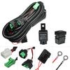 HUIQIAODS H8/H11/H16 LED Compatible Fog Wiring General Purpose With Switch For Fog Lights Relay
