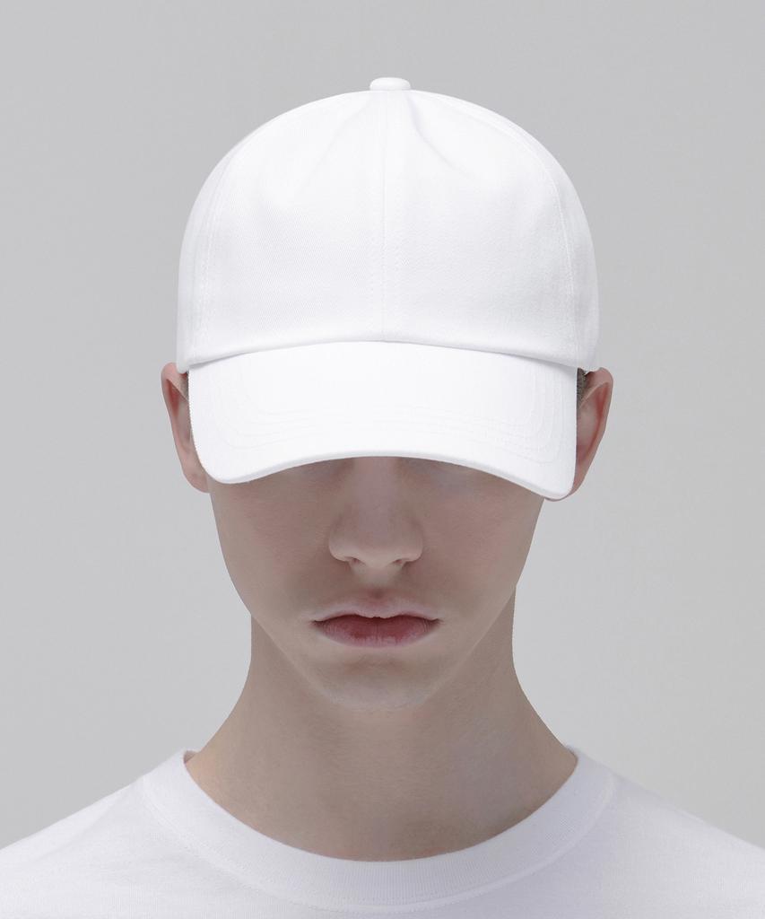 MUSINSA STANDARD Big Size Cotton Ball Cap [White]