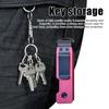 Зажим для хранения ключей Компактный дизайн Металлическая конструкция Уличный портативный органайзер для хранения ключей Совместим с различными типами ключей