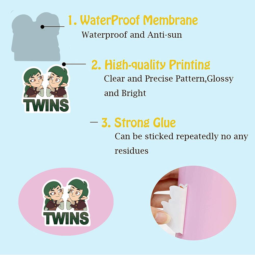 100 шт. новые милые наклейки с изображением совы для ноутбука, бампера, автомобиля, велосипеда, багажа, гитары