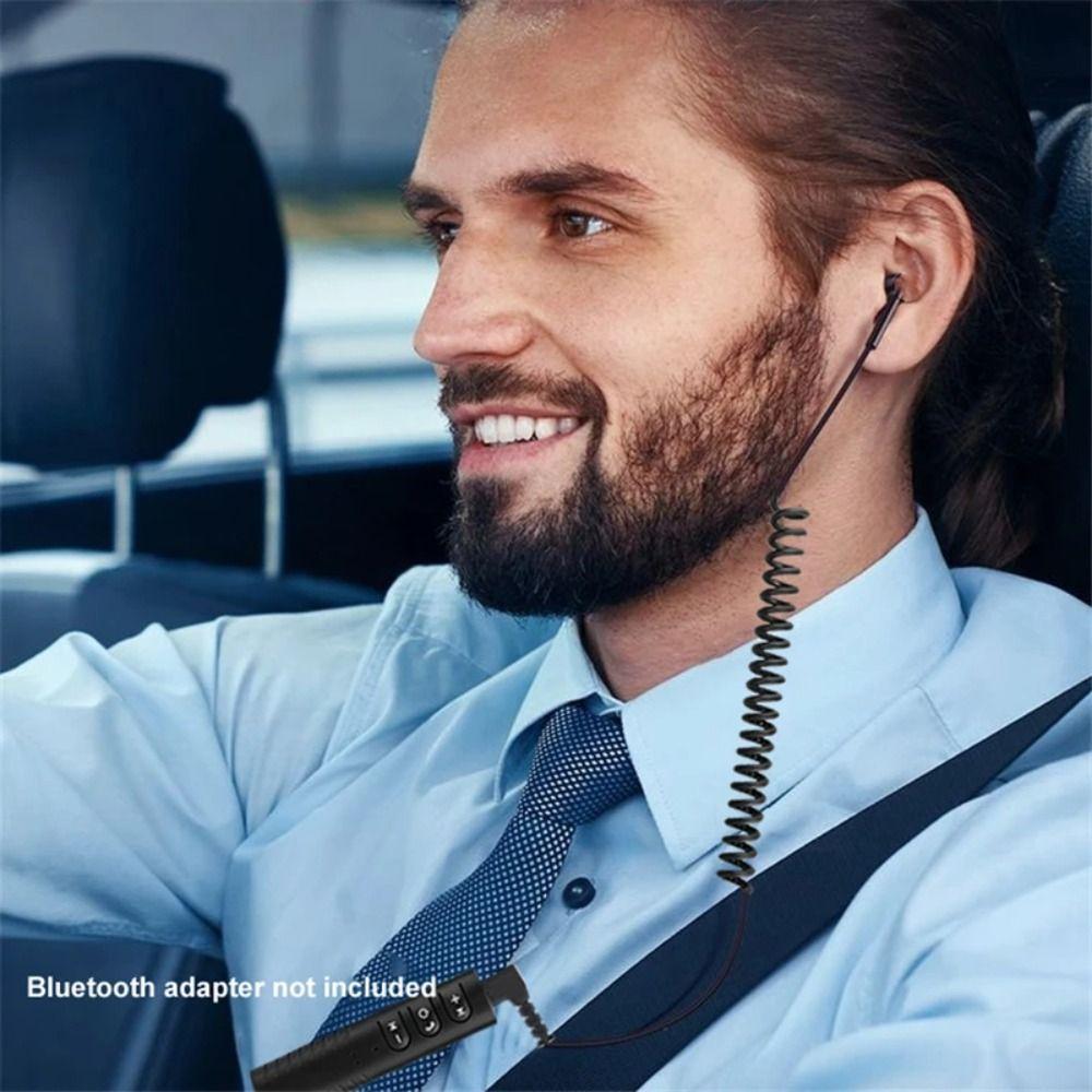 Heavy Bass Single Side Earphone Flexible Cable Single Headphones MP3 Computer