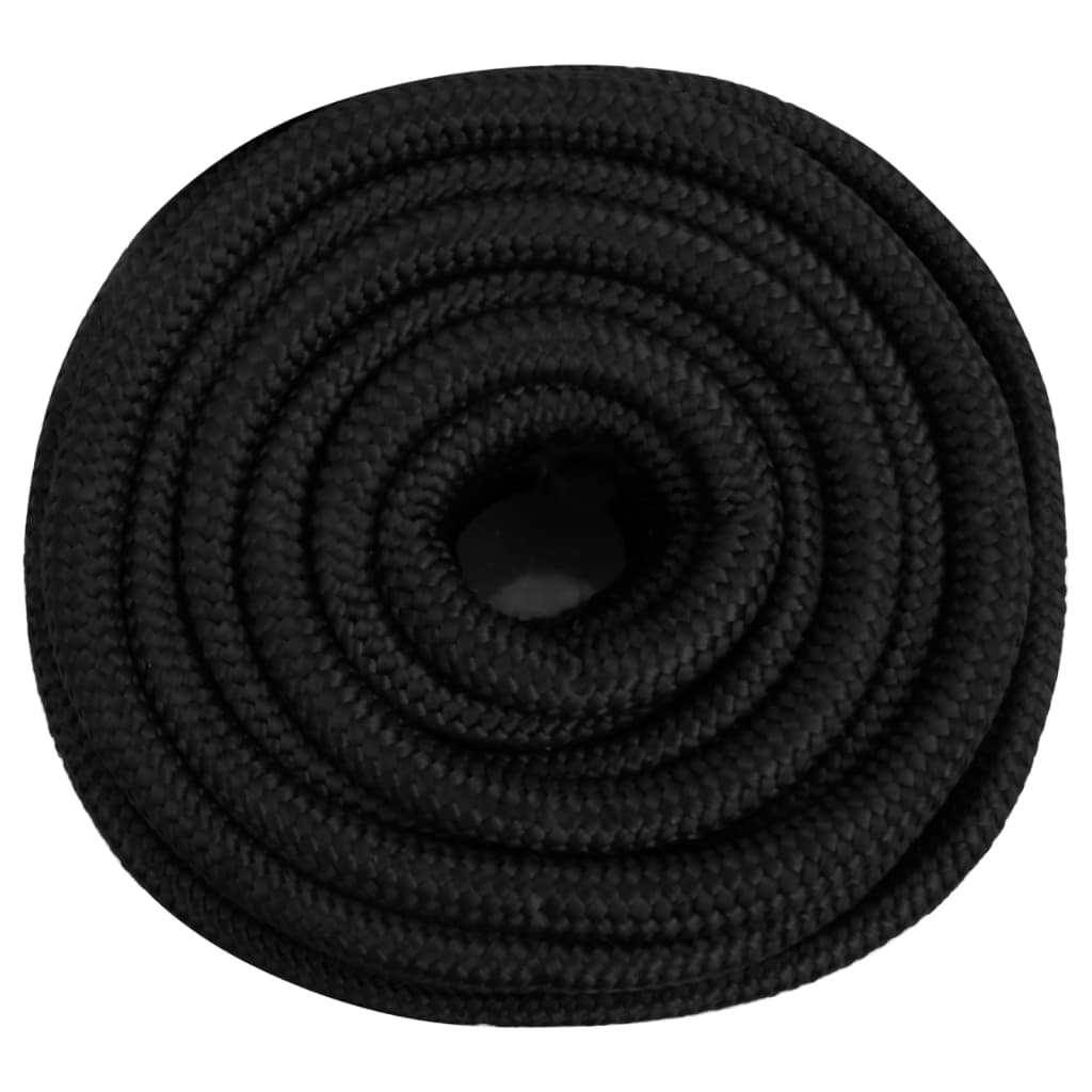 Boat Rope Black 20 mm 25 m Polypropylene