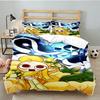 Colorful Cartoon Dandy 3PCS Bedding set,Ideal for 1pc Duvet Cover And 2pcs Pillowcases Perfect for Fan gift,Ideal for Bedroom, Dormitory