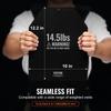VEVOR Weight Vest Plates, 6.6 KG Pairs, Premium Steel Weighted plates, Contoured Ergonomic Fit – WODs, Additional Weight for Weight Vests