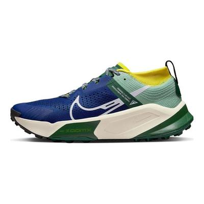 Мужские кроссовки ZoomX Zegama Deep Royal Blue Yellow-Strike Coconut-Milk White DH0623-400