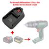 DM18BSC Adapter Converter Use For Dewalt For Milwaukee Li-ion Battery On Home Lithium Electrical Power Tool Replace All 18V 20V