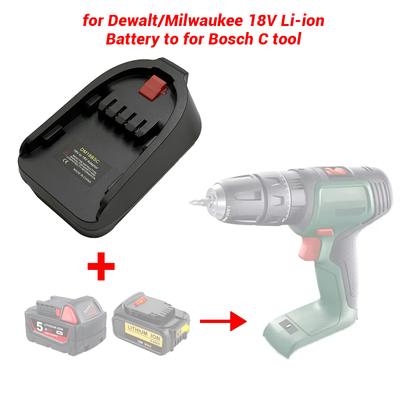 Адаптер-конвертер DM18BSC для аккумуляторов Dewalt для Milwaukee Li-ion на бытовой литиевый электроинструмент Замена всех 18 В 20 В