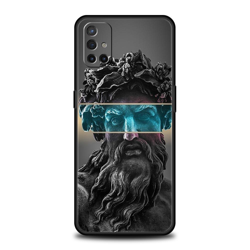 Модный Чехол для Телефона со Статуями Древней Греции Для Oneplus 13R 13 12R 11 10T 10R Nord N100 N200 N10 10 9 9R 9RT CE 3 2 Z Pro Мягкий ТПУ