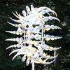 Wind Spinner Dual Wind Motion Weather Resistant Stainless Steel Ornamental Garden Stake Outdoor