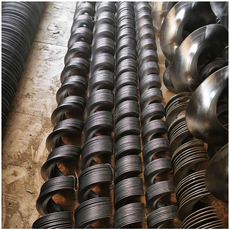 Шнековый питатель со спиральным лезвием из нержавеющей стали 304, компонент шнекового конвейера