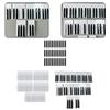 36 Piano Keytops Piano Keys 38*20*5cm 88 Piano Keytops
