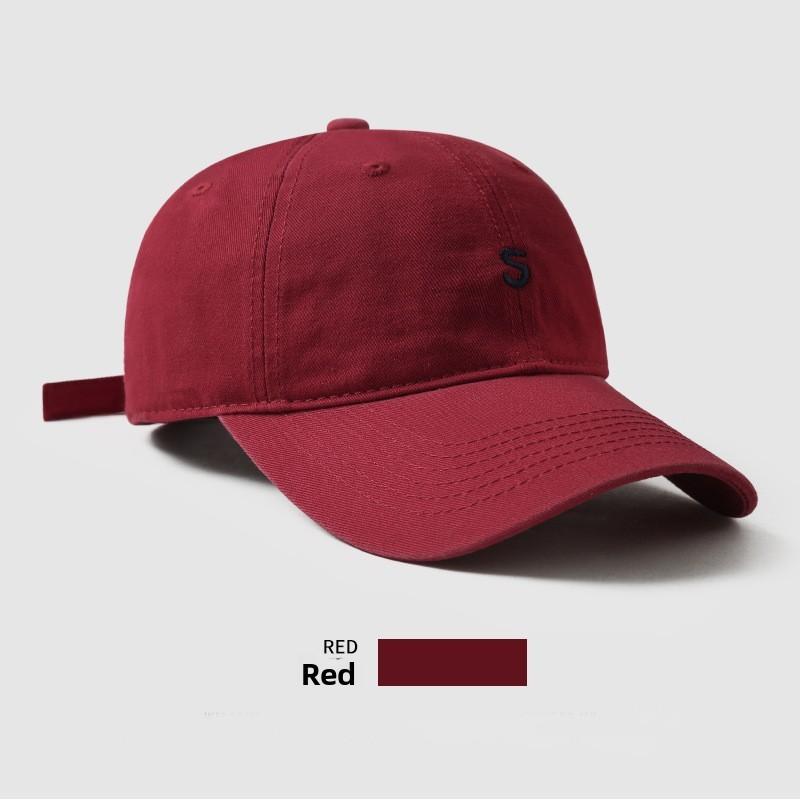 Hat Baseball Simple With Solid Color And Letter Embroidery Design For Daily