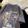 Новая футболка с коротким рукавом Мужская Летняя Модная Простая Топ с Половинным Рукавом Свободная Повседневная Оверсайз Удобная Модный Бренд Футболка Короткий Рукав