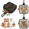 Transparent Window Dog Training Bag Portable Pet Snack Bag Dog Treat Pouch  Puppy Training